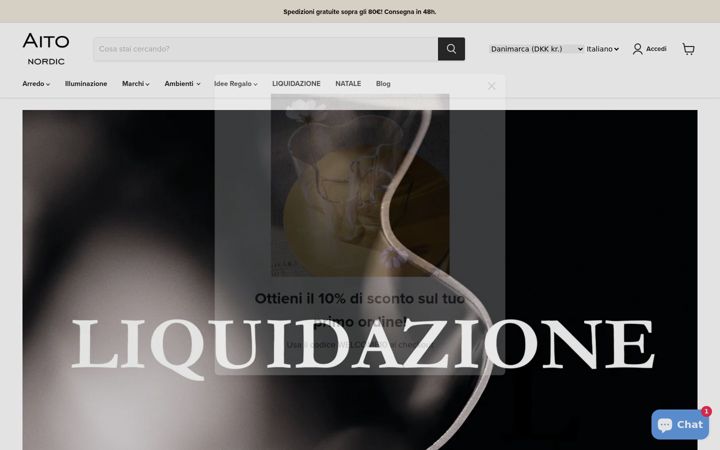 Screenshot of aitonordic.com