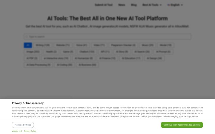 Screenshot του aitoolmall.com
