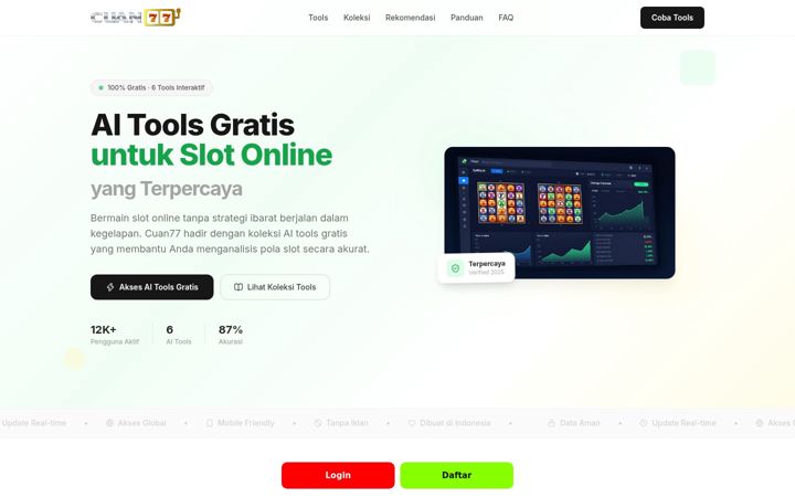 Screenshot of aitoolsfree.org