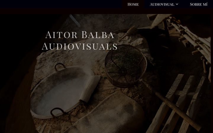 Screenshot of aitorbalba.com