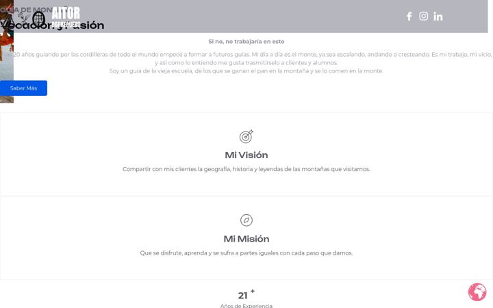 Screenshot of aitorborreguero.com