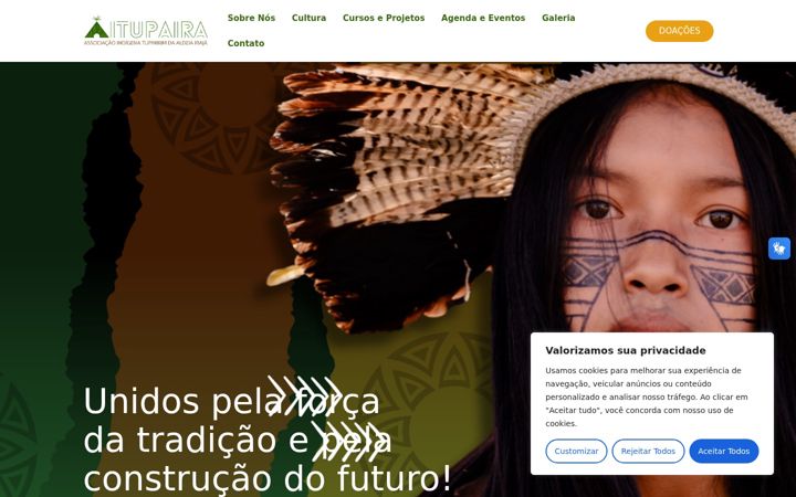 Screenshot of aitupaira.org.br