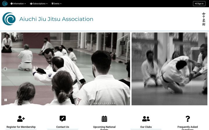 Screenshot von aiuchi.org