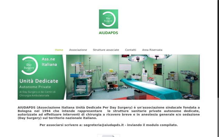 Screenshot of aiudapds.it