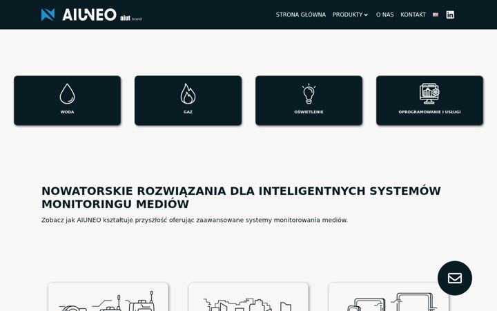 Screenshot of aiuneo.com
