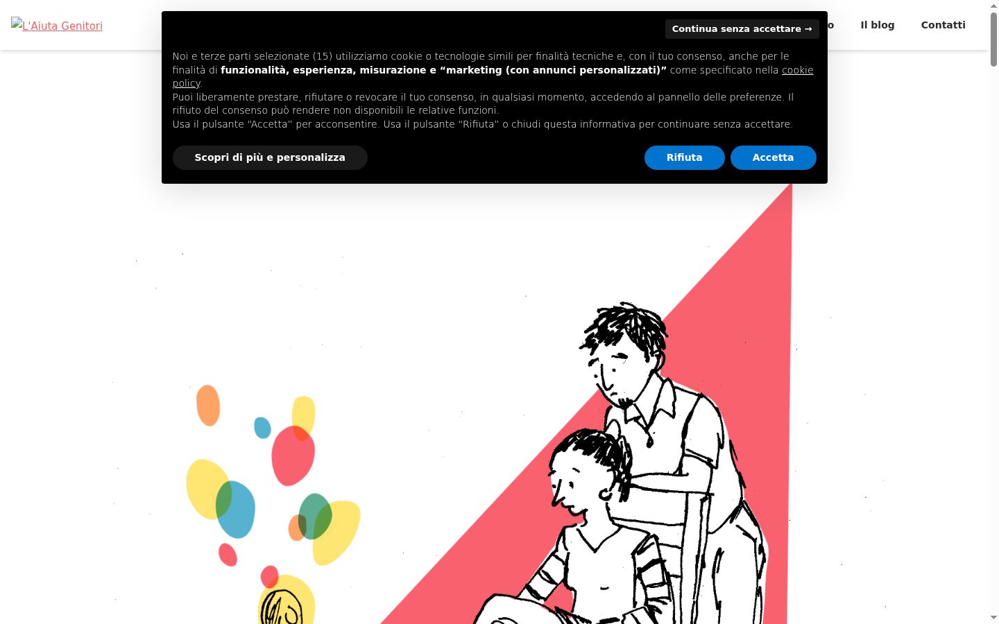 Snímek obrazovky baneru souhlasu zobrazeného před jakoukoli interakcí