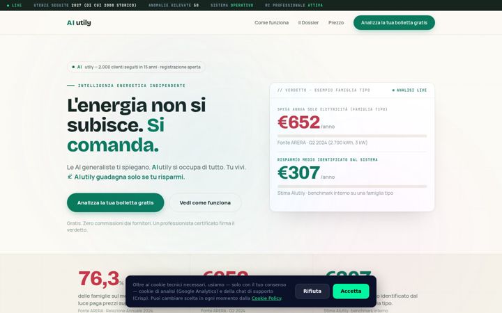 Screenshot of aiutily.it