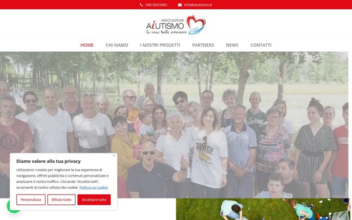 Screenshot of aiutismo.it