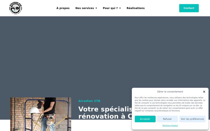Screenshot van aivadianstb.fr