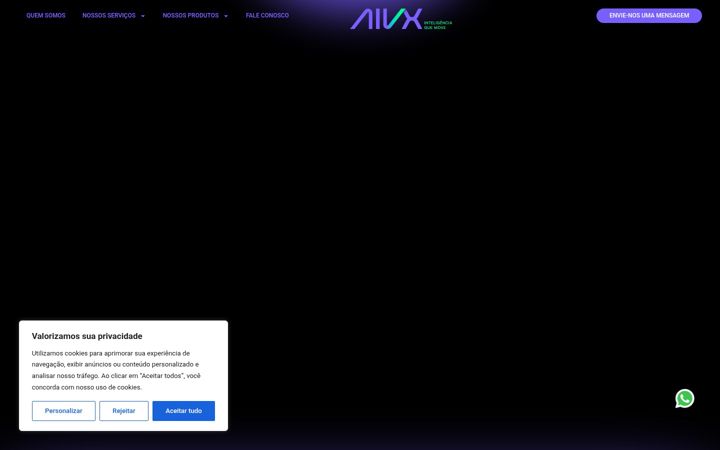 Capture d'écran de aivxtech.com.br