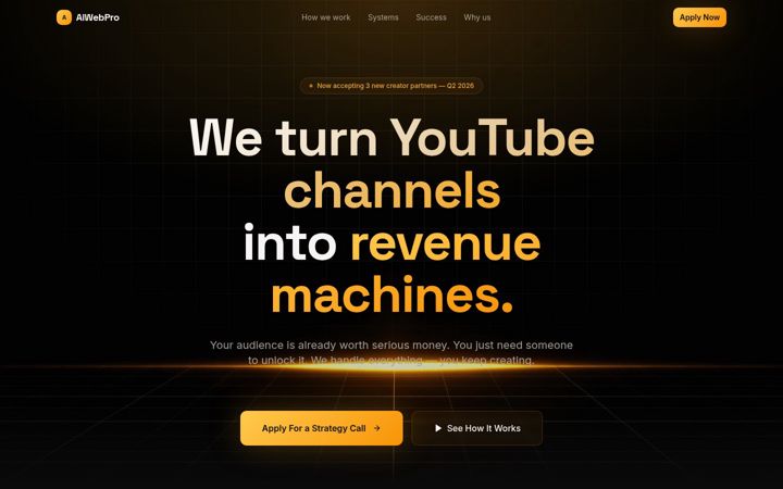 Ekrano kopija aiwebpro.io