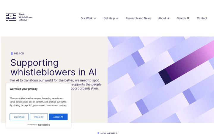 Screenshot of aiwi.org