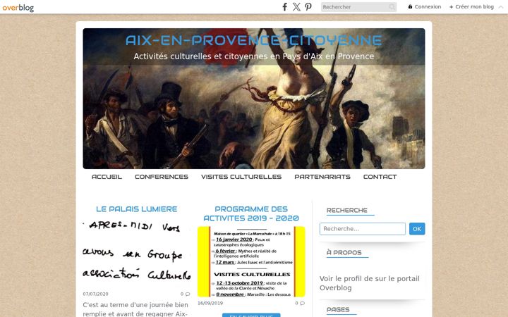 Screenshot of aix-citoyenne.org