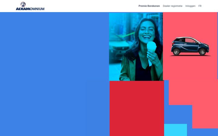 Screenshot of aixamomnium.be