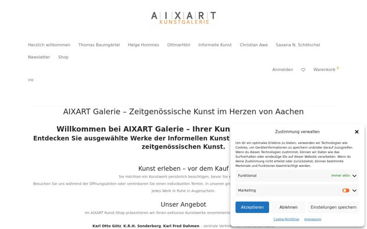 Screenshot of aixart.de