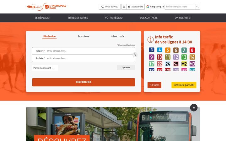 Screenshot of aixenbus.fr