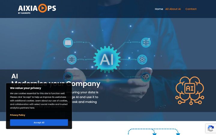 Screenshot of aixiaops.com