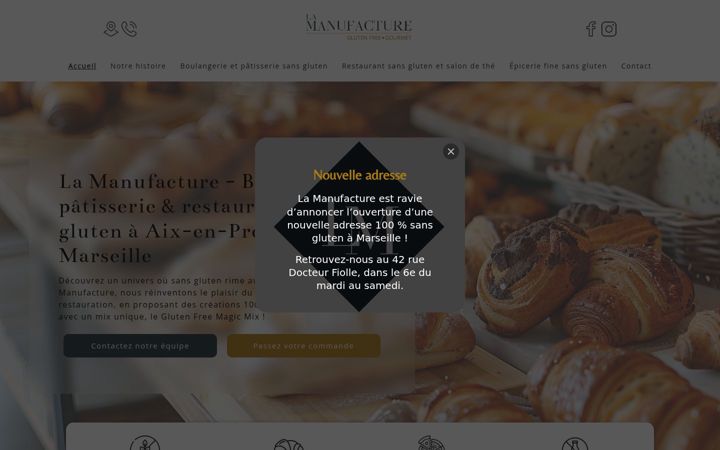 Ekrānuzņēmums no aixsansgluten.fr