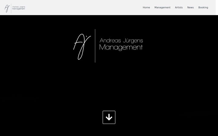 Screenshot of aj-management.de