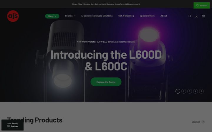 Ekrano kopija aj-s.co.uk