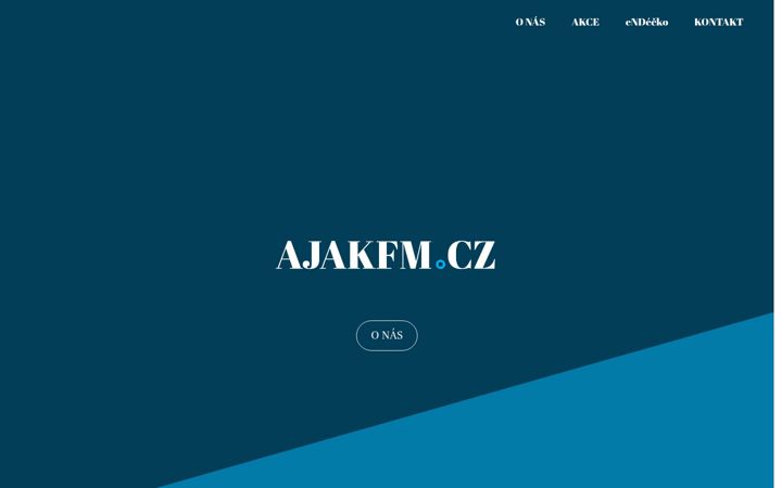 Screenshot of ajakfm.cz