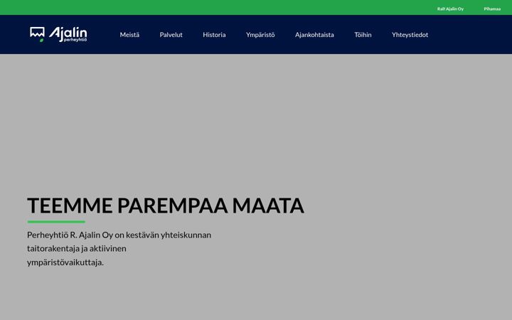 Screenshot of ajalin.group