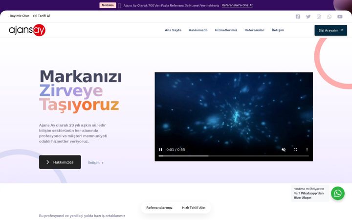 Екранна снимка на ajansay.com