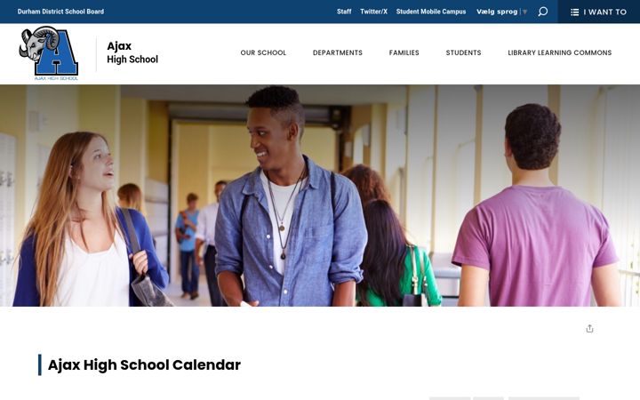 Screenshot of ajaxhs-calendar.ddsb.ca