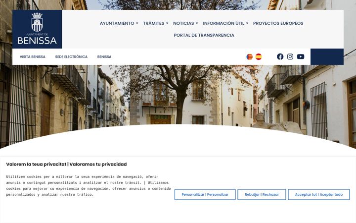 Zrzut ekranu ajbenissa.es