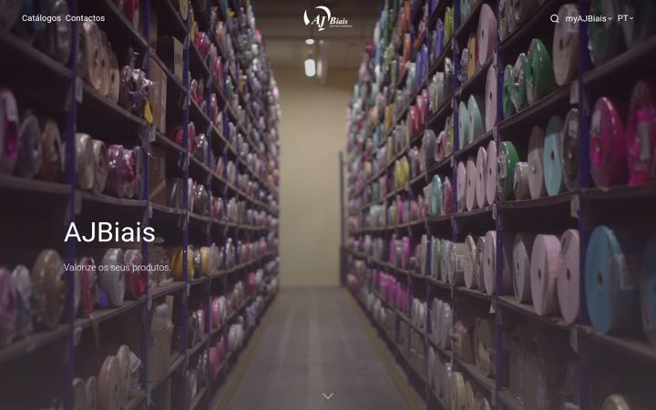 Screenshot of ajbiais.pt
