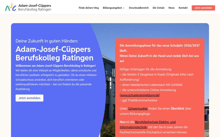 Screenshot di ajc-bk.de