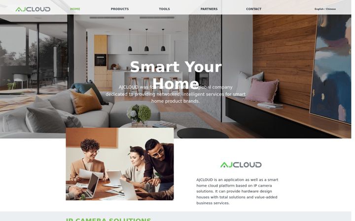 Képernyőkép: ajcloud.net