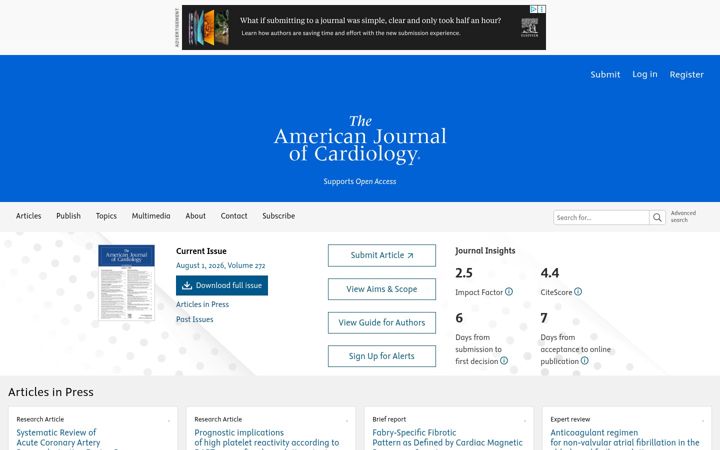 Screenshot of ajconline.org