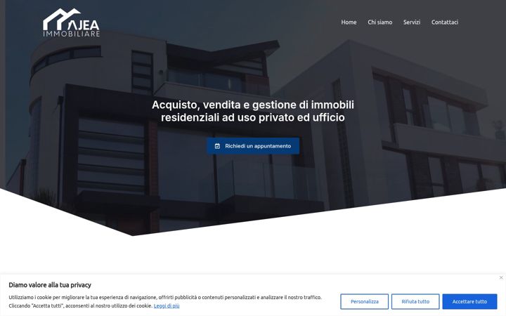 Screenshot of ajea.it