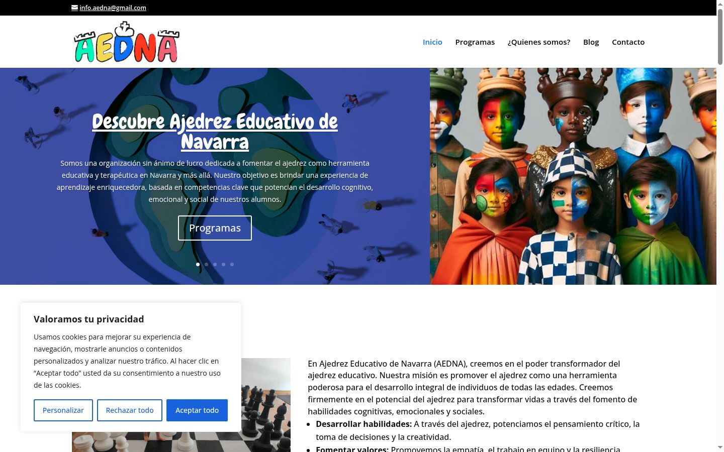 Screenshot tal-banner tal-kunsens muri qabel kwalunkwe interazzjoni