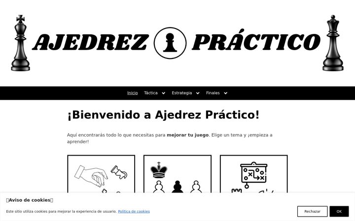 Screenshot of ajedrezpractico.com