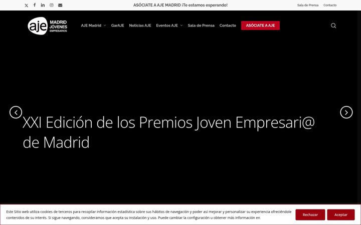 Screenshot ta' ajemadrid.es