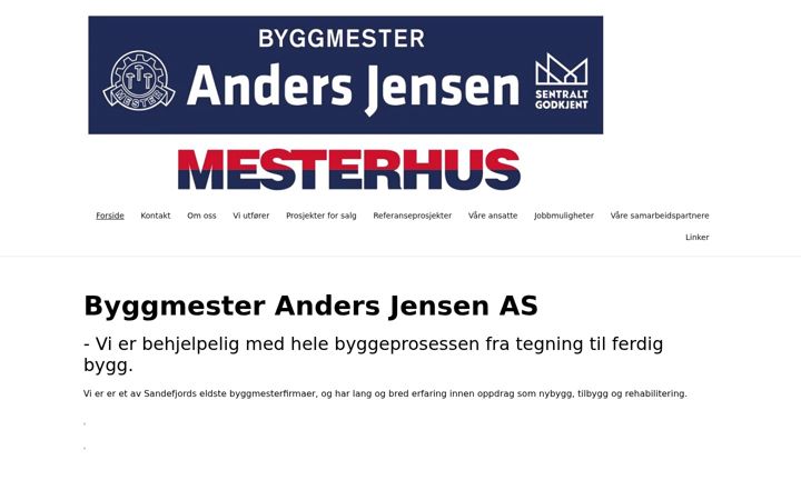 Ekraanipilt saidist ajensen.no