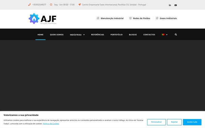 Skærmbillede af ajf.com.pt