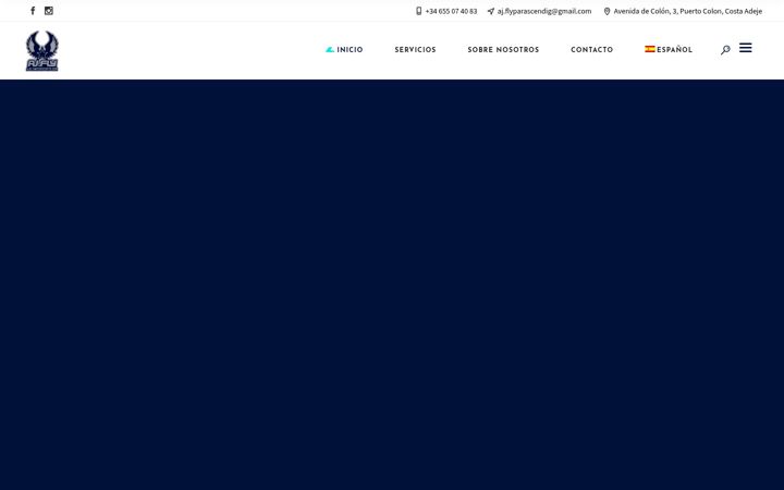 Screenshot of ajflywatersports.es
