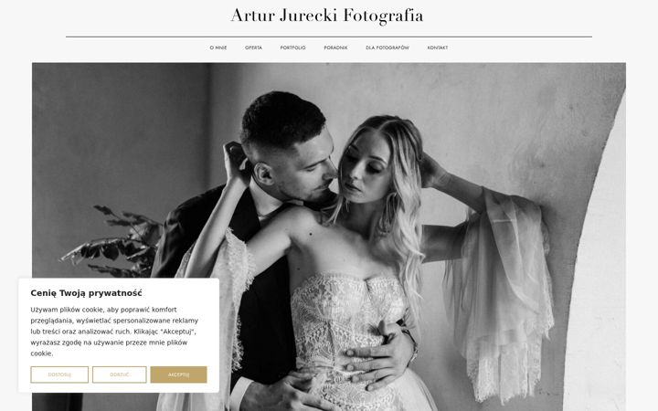 Screenshot of ajfoto.pl