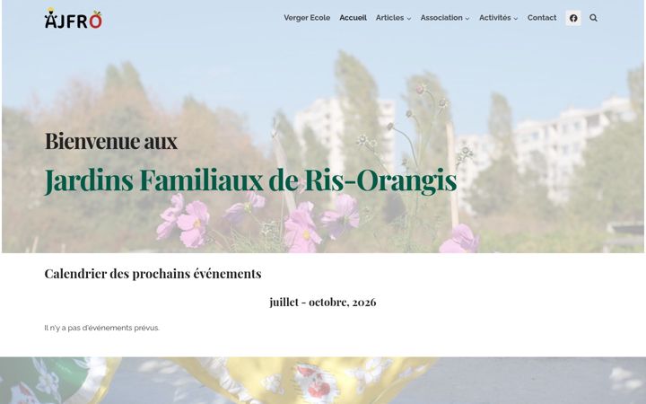Skærmbillede af ajfro.fr
