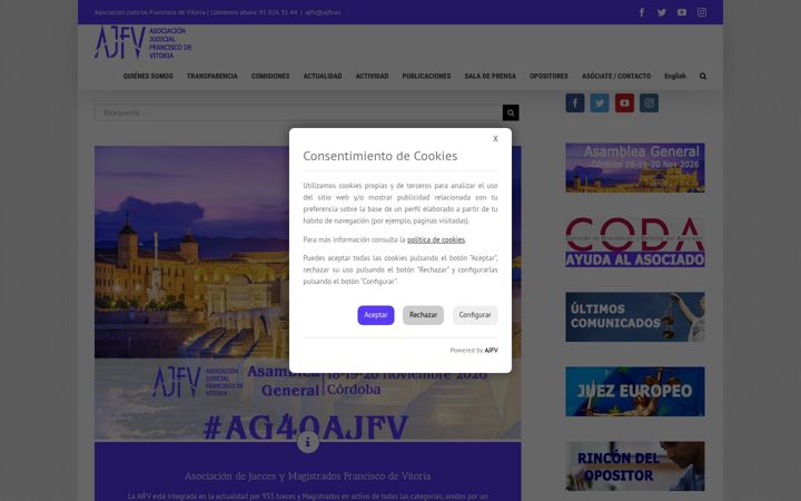 Screenshot of ajfv.es
