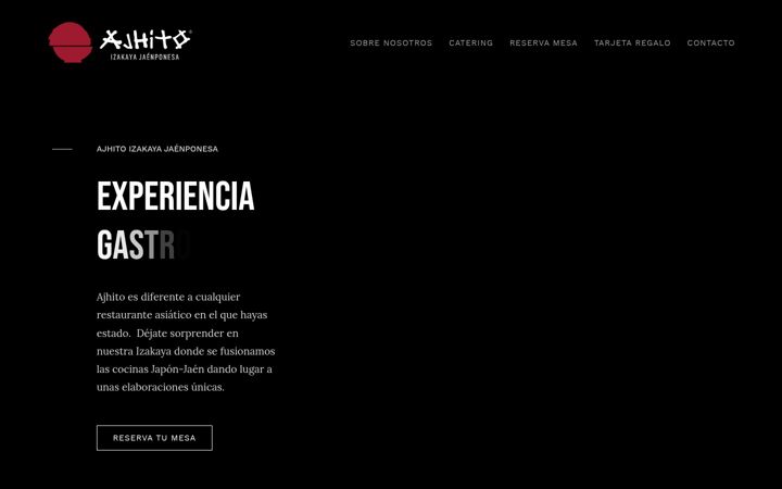 Screenshot of ajhito.com