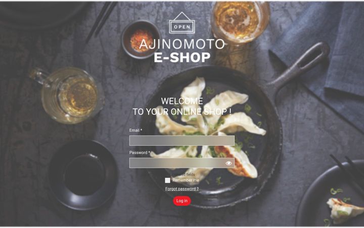 Ekrānuzņēmums no ajinomoto-eshop.com
