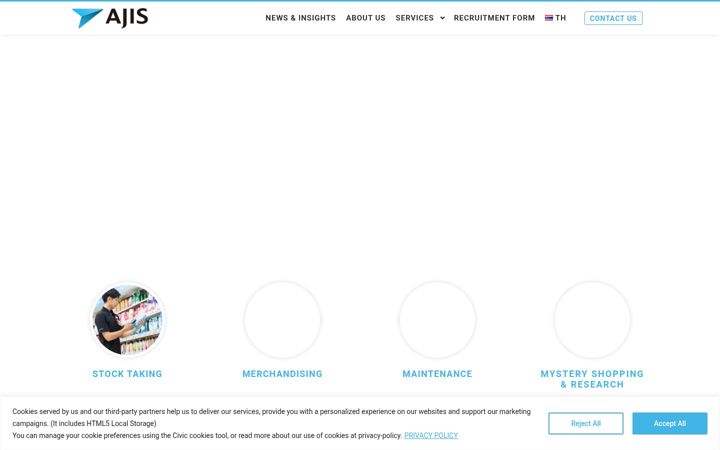 Screenshot of ajis.co.th