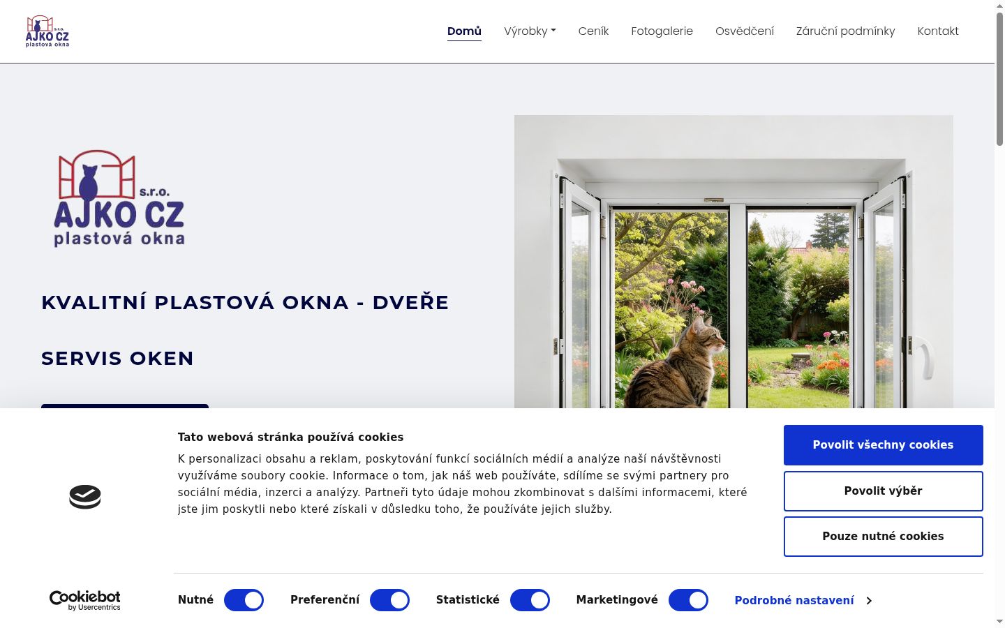 Snímek obrazovky baneru souhlasu zobrazeného před jakoukoli interakcí