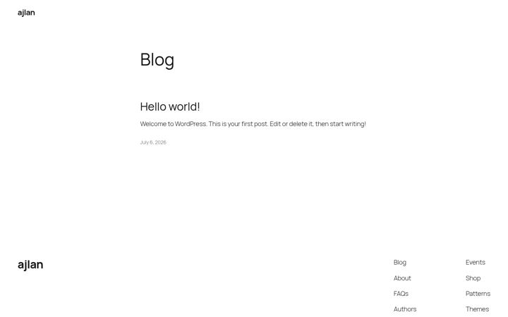 Screenshot of ajlantm.com