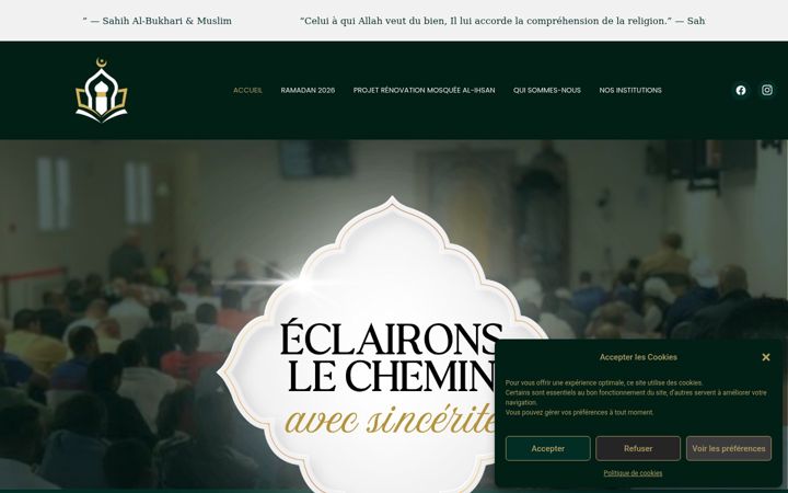 Screenshot of ajmc.fr