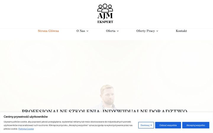 Екранна снимка на ajmekspert.pl